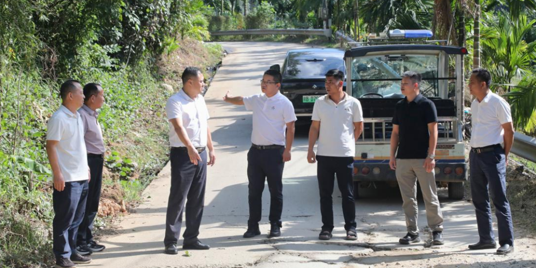 聚焦“急难愁盼”！蔡海宝带队调研推进抱安村主干道修复工作