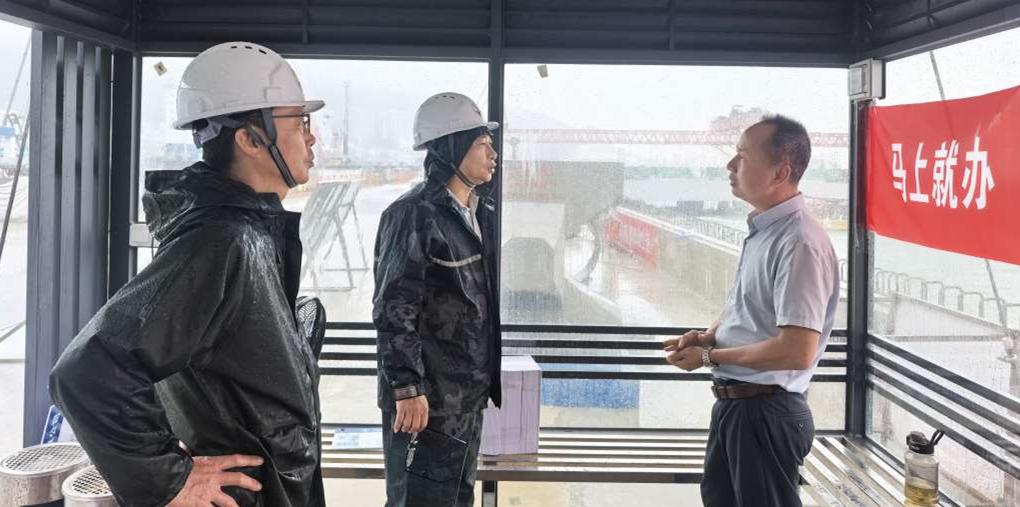 党建引领促提速 加快邮轮港一期项目建设